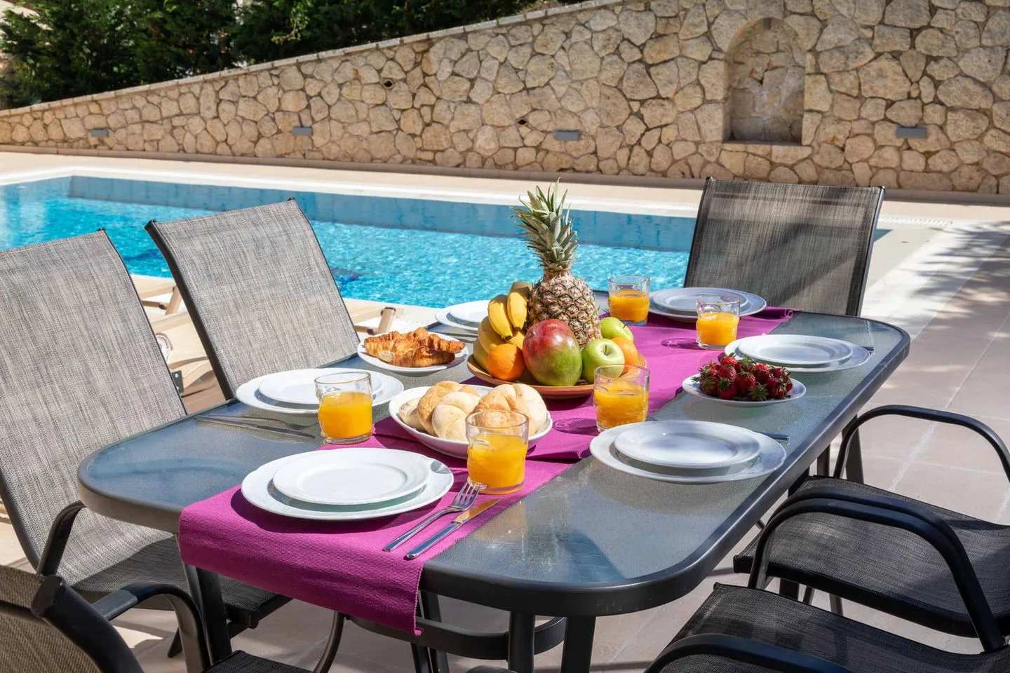  Villa Korfiatissa Aghios Mattaios - Terrasse