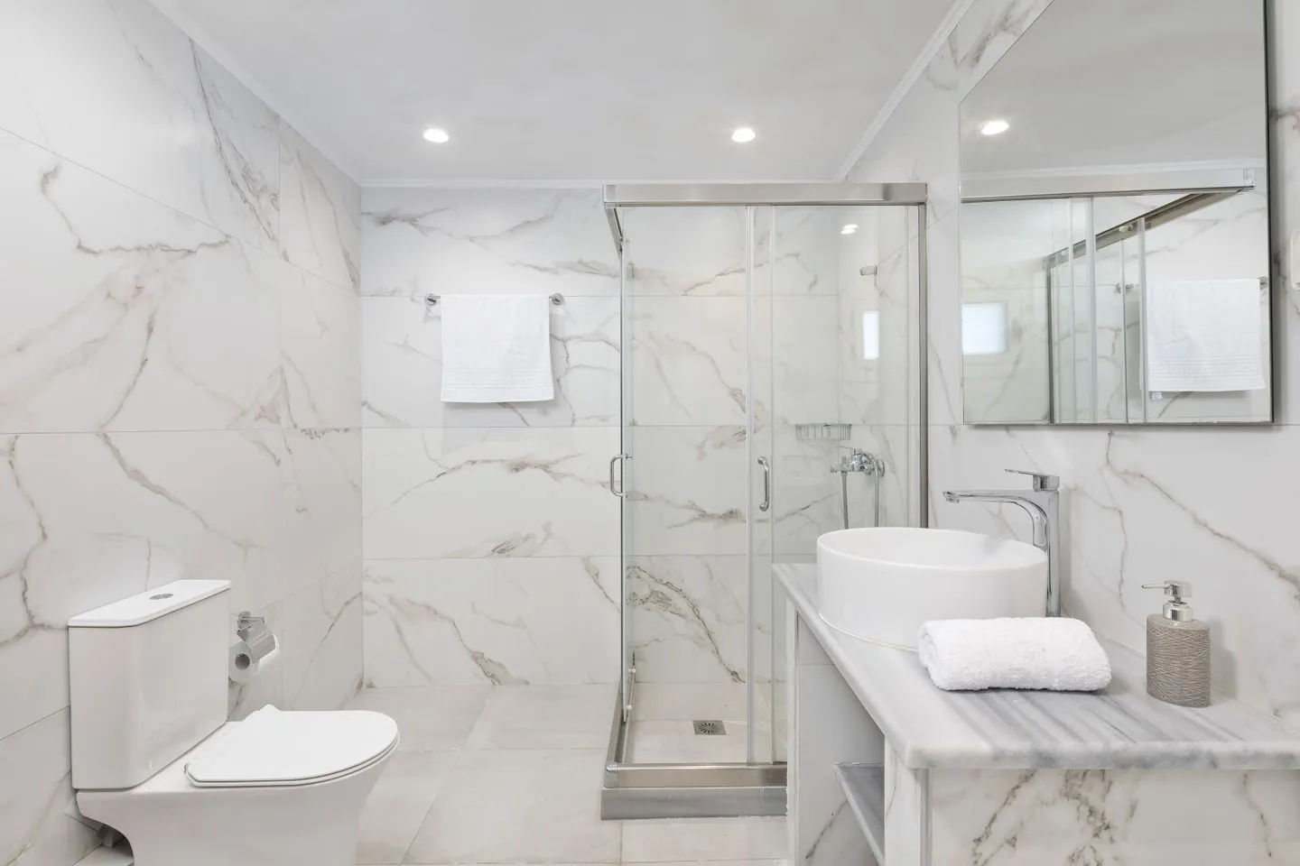  Villa Korfiatissa Aghios Mattaios - Badezimmer