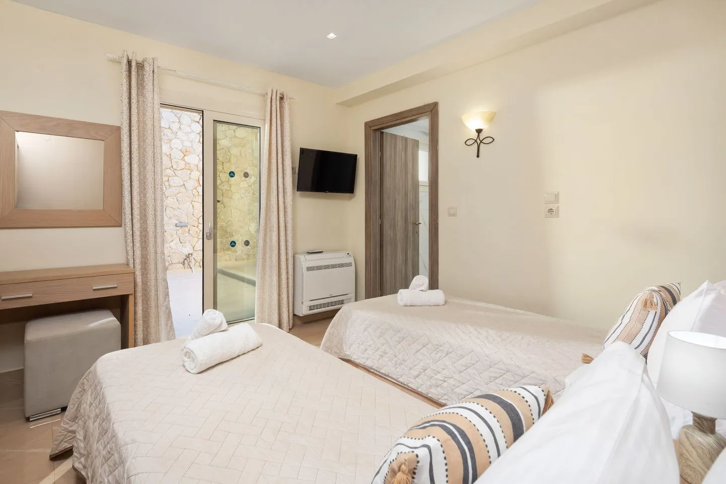  Villa Korfiatissa Aghios Mattaios - Schlafzimmer