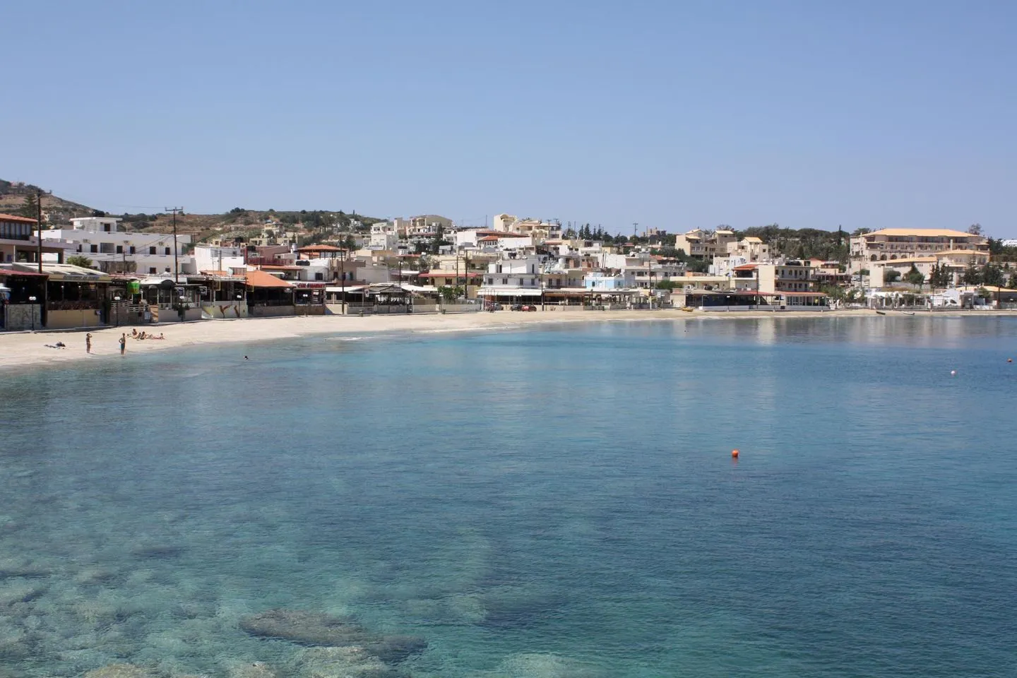 Baden und Strände im Gebiet Heraklion