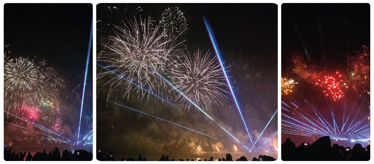 Lichtertanz der Elemente in Zingst