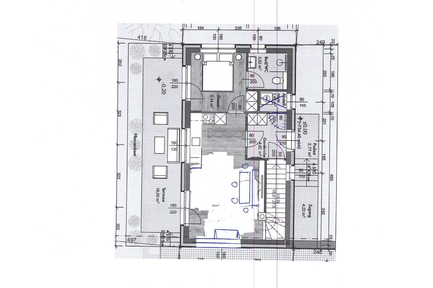  Lasserhäusl by Alpenidyll Apartments Schladming - Ground floor plan