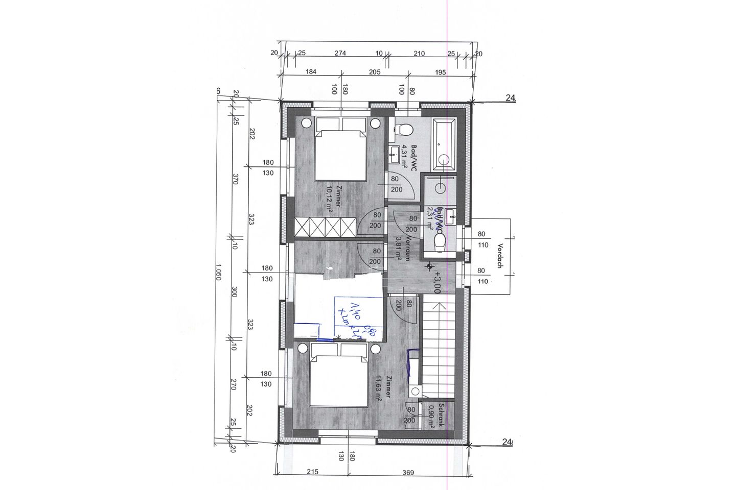  Lasserhäusl by Alpenidyll Apartments Schladming - Floor plan of the upper floor