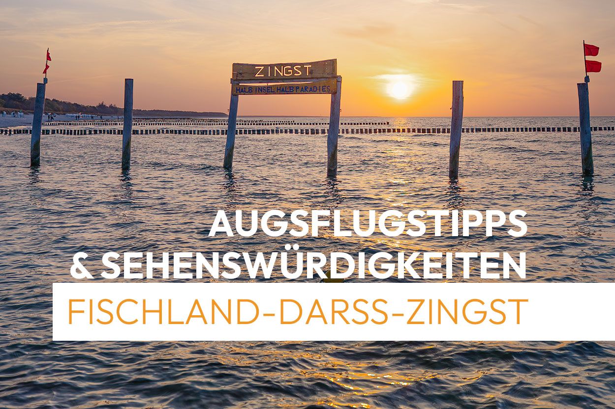 Sonnenuntergang am Strand von Zingst