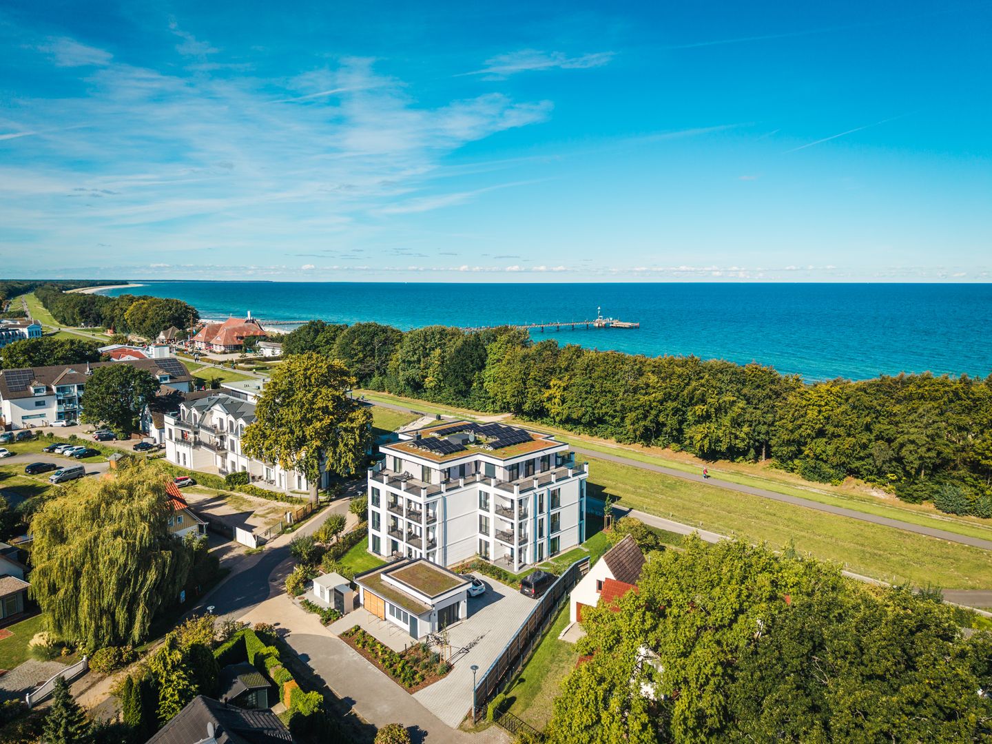  Apartmenthaus Strandvilla Zingst Zingst - Vogelperspektive