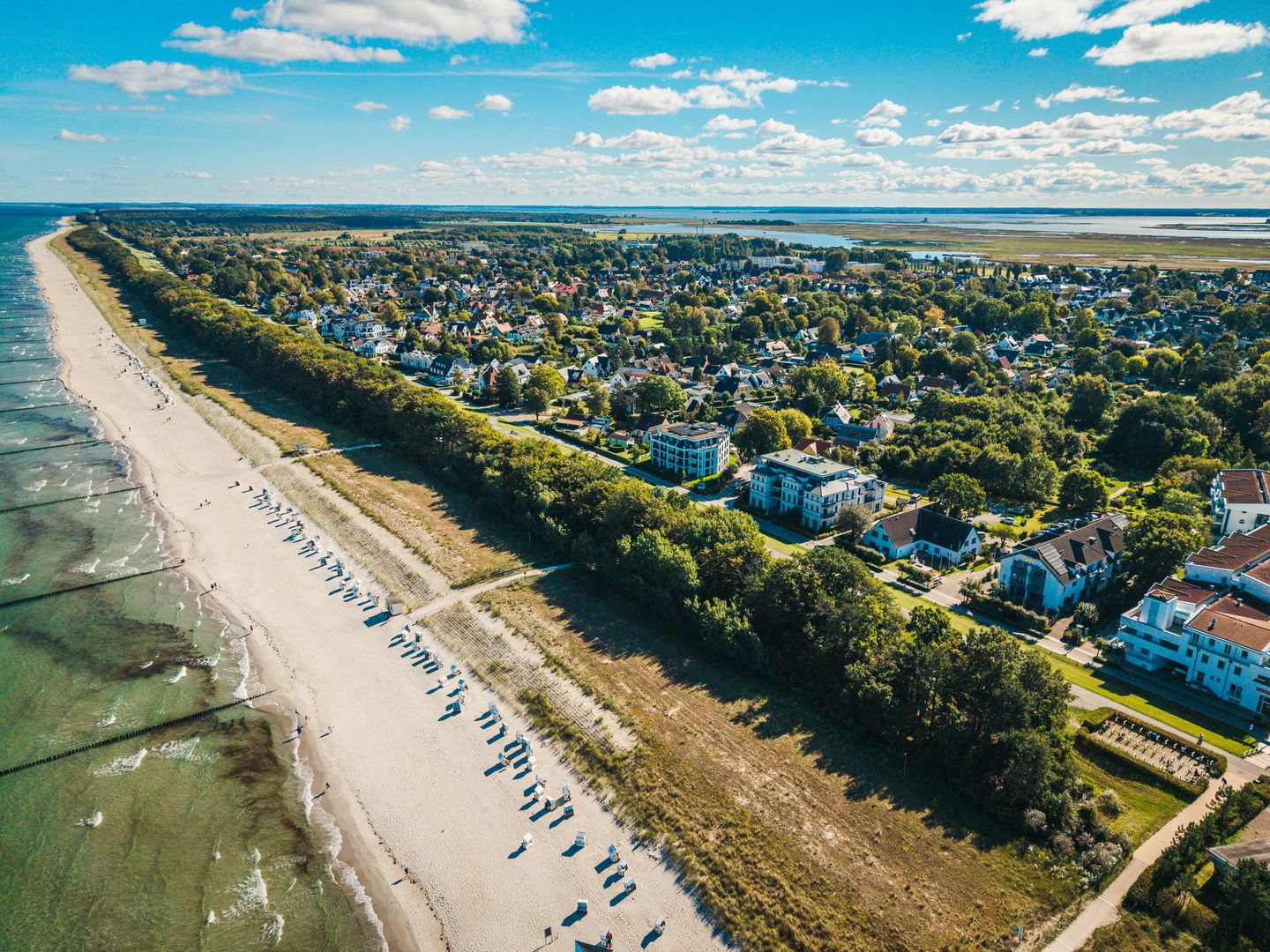  Apartmenthaus Strandvilla Zingst Zingst - Vogelperspektive
