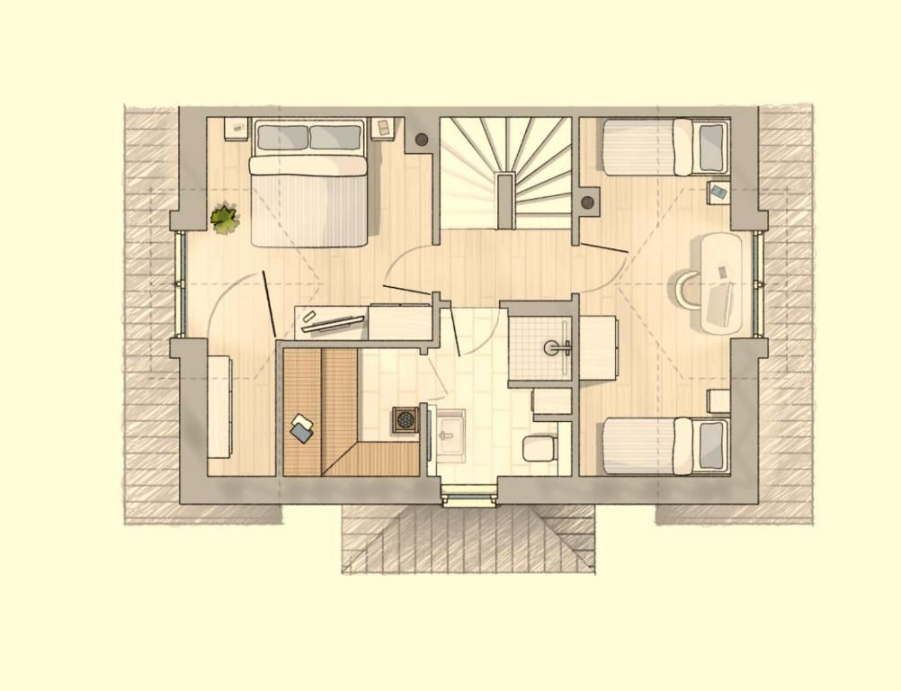 Lilly´s Beachhouse Zingst - Grundriss