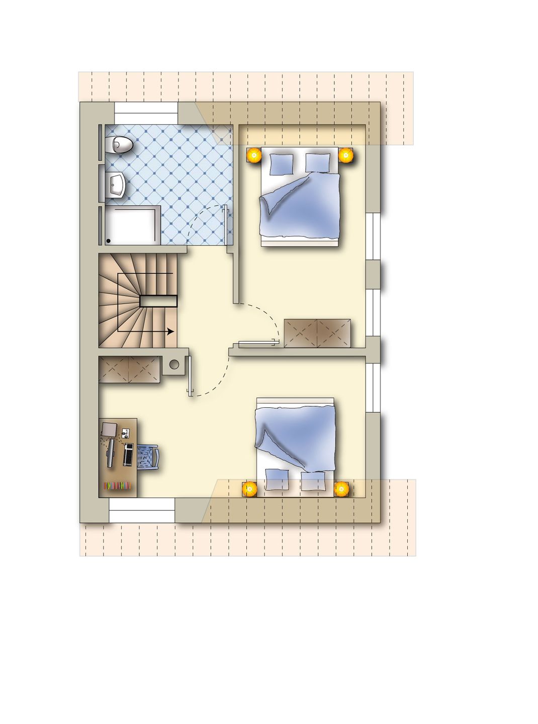  Haus Boddenbrise Bresewitz - Grundriss