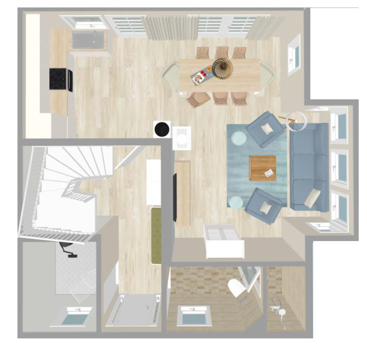  Haus Meerzeit Zingst - Grundriss