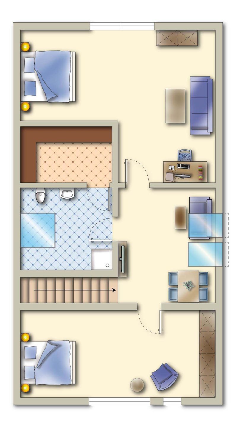  Deichhus Zingst - Grundriss