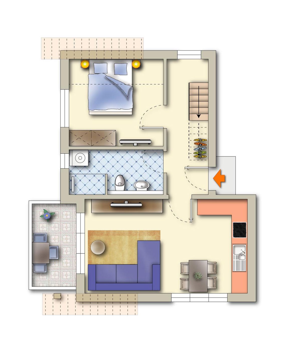  Windflüchter Zingst - Grundriss