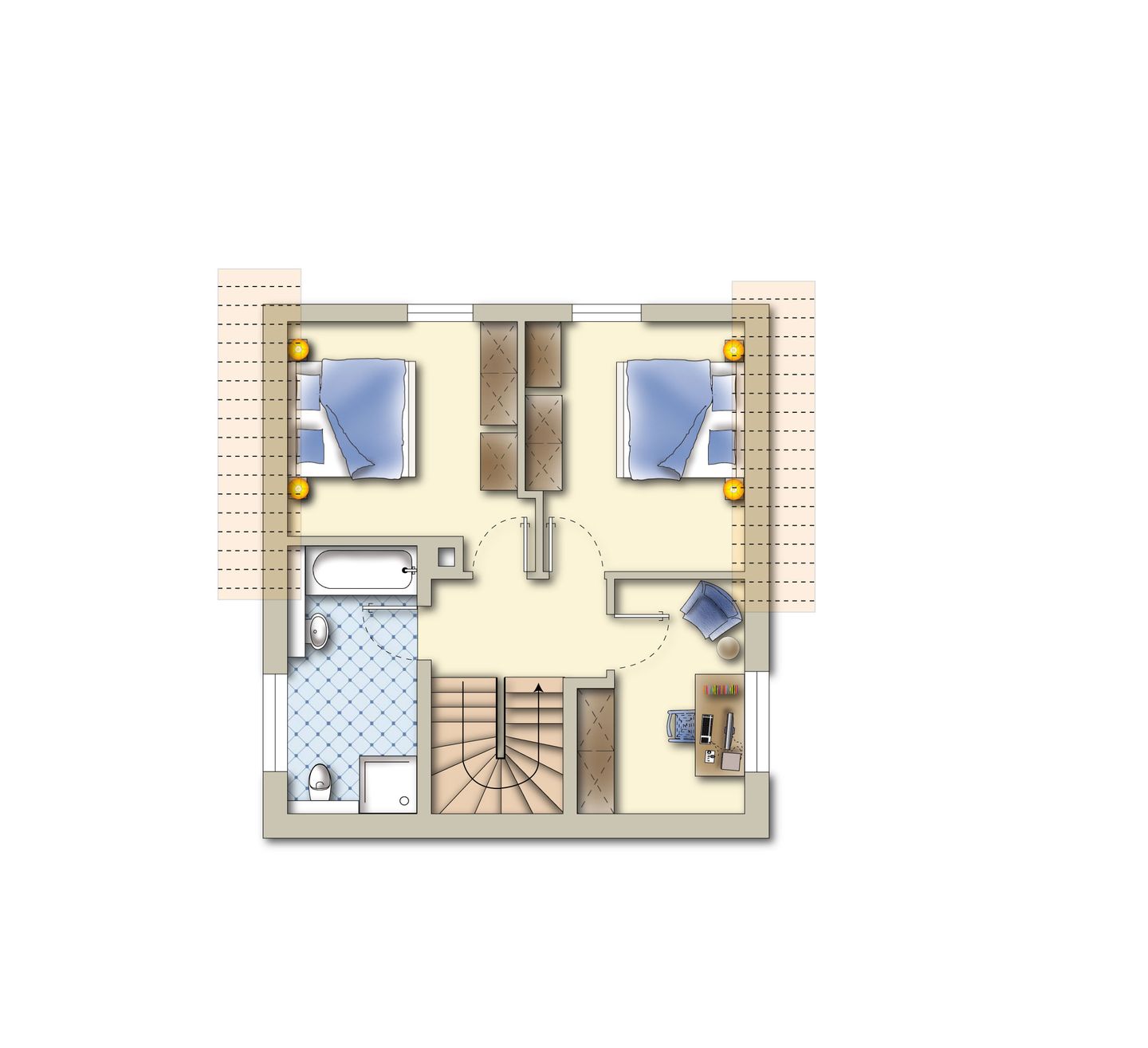  Bertis Beach House Zingst - Grundriss