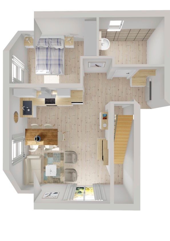  Sanddüne Zingst - Grundriss