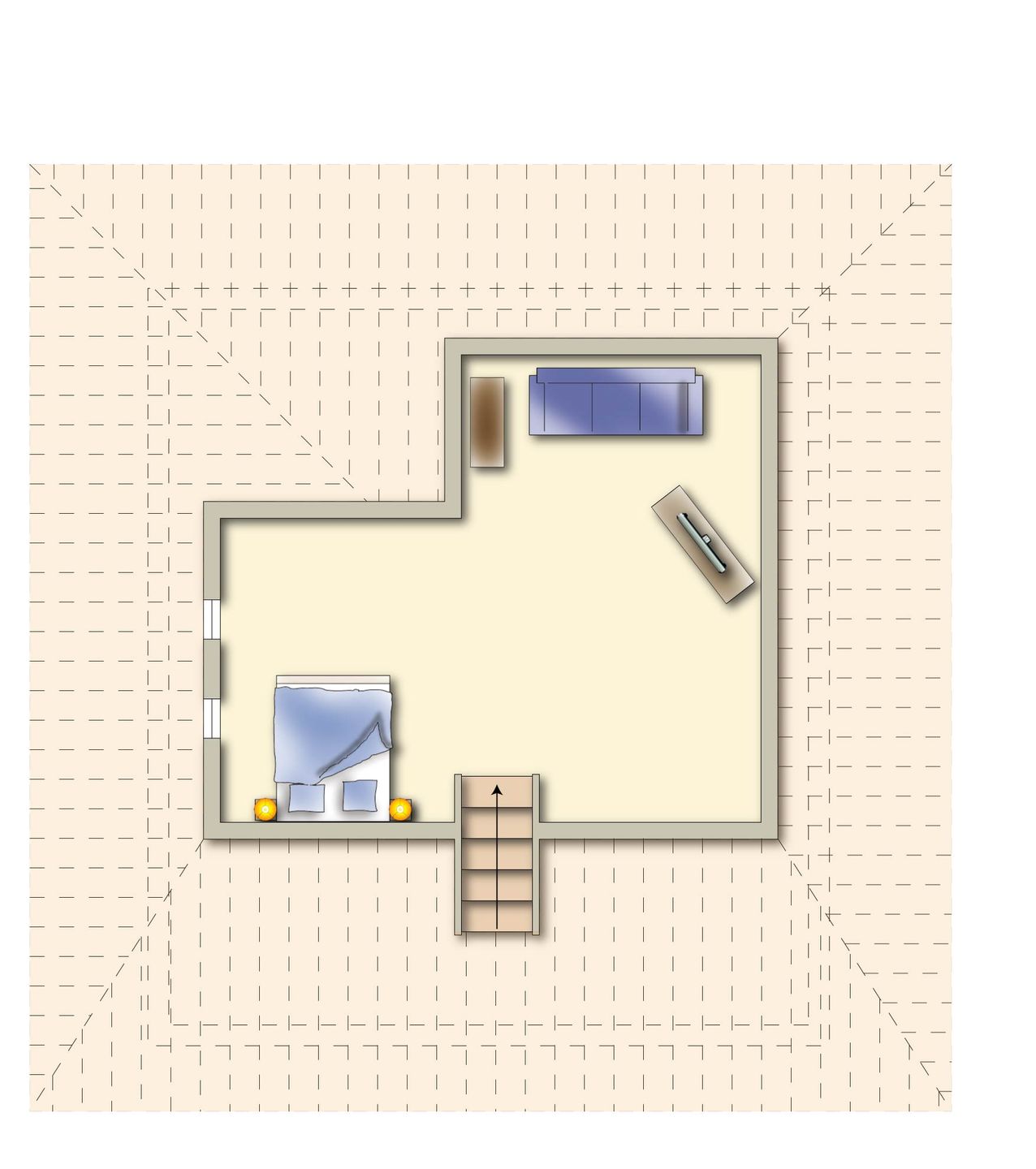  Urlaubsglück Zingst - Grundriss