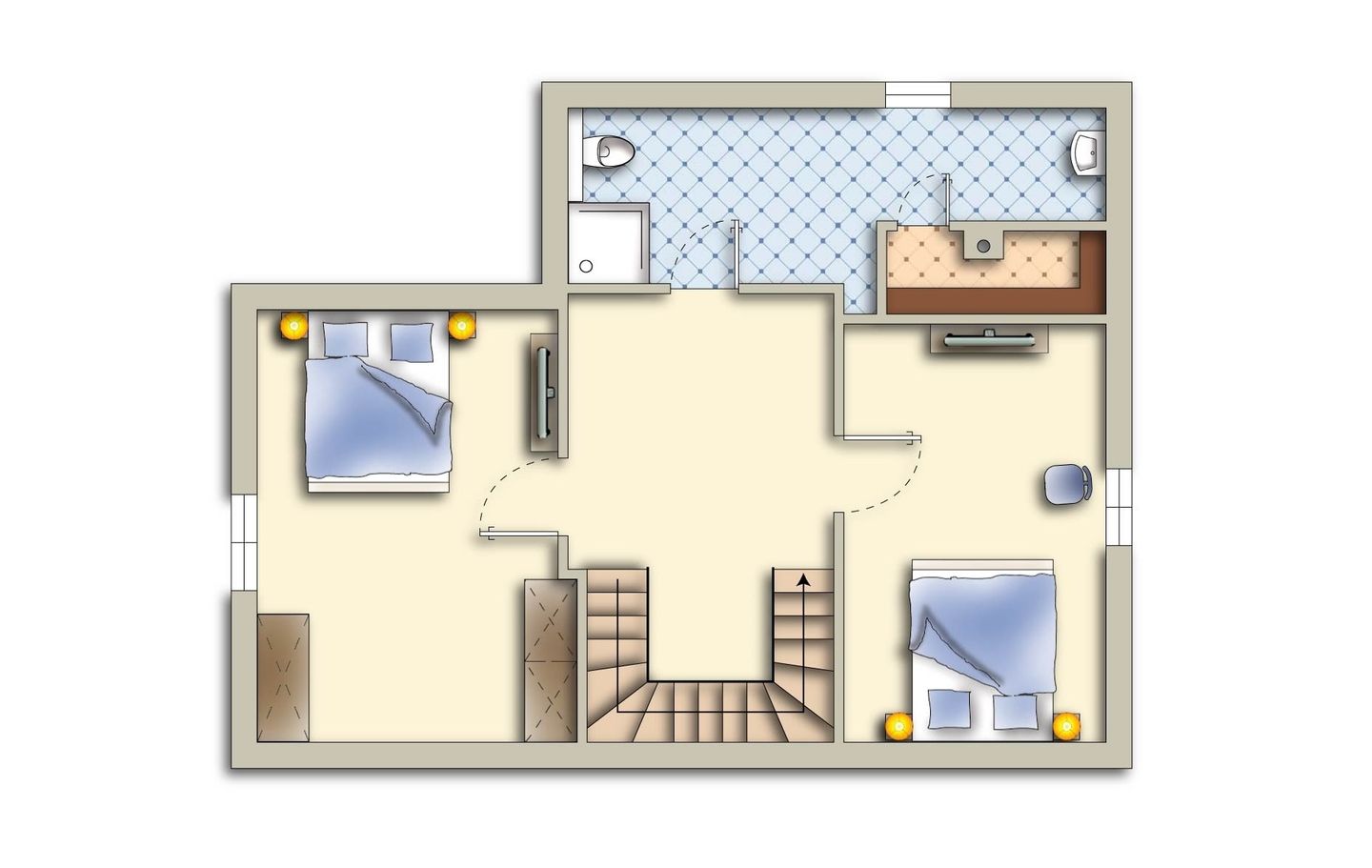  Haus Meeresgrün Zingst - Grundriss