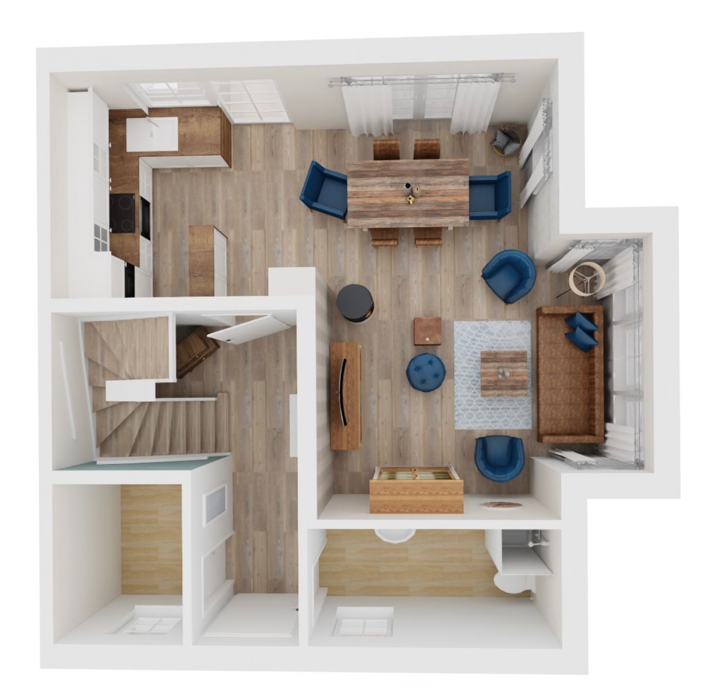  Haus Windrose Zingst - Grundriss