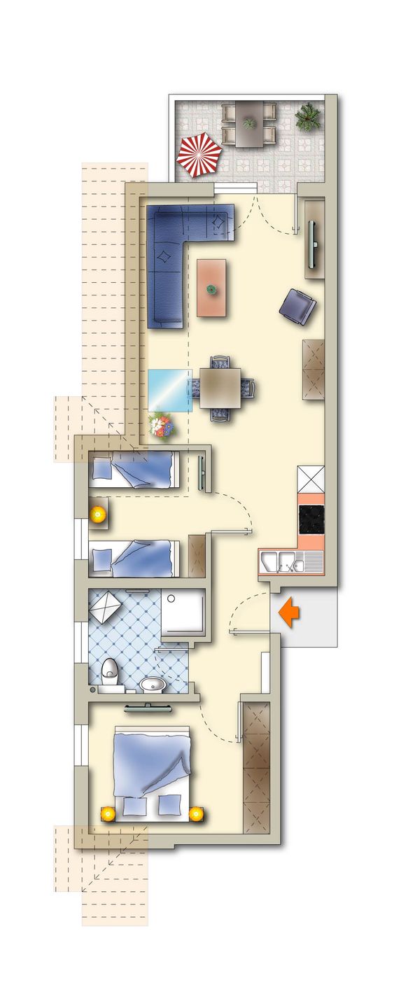  von Witte 2. Zingst - Grundriss