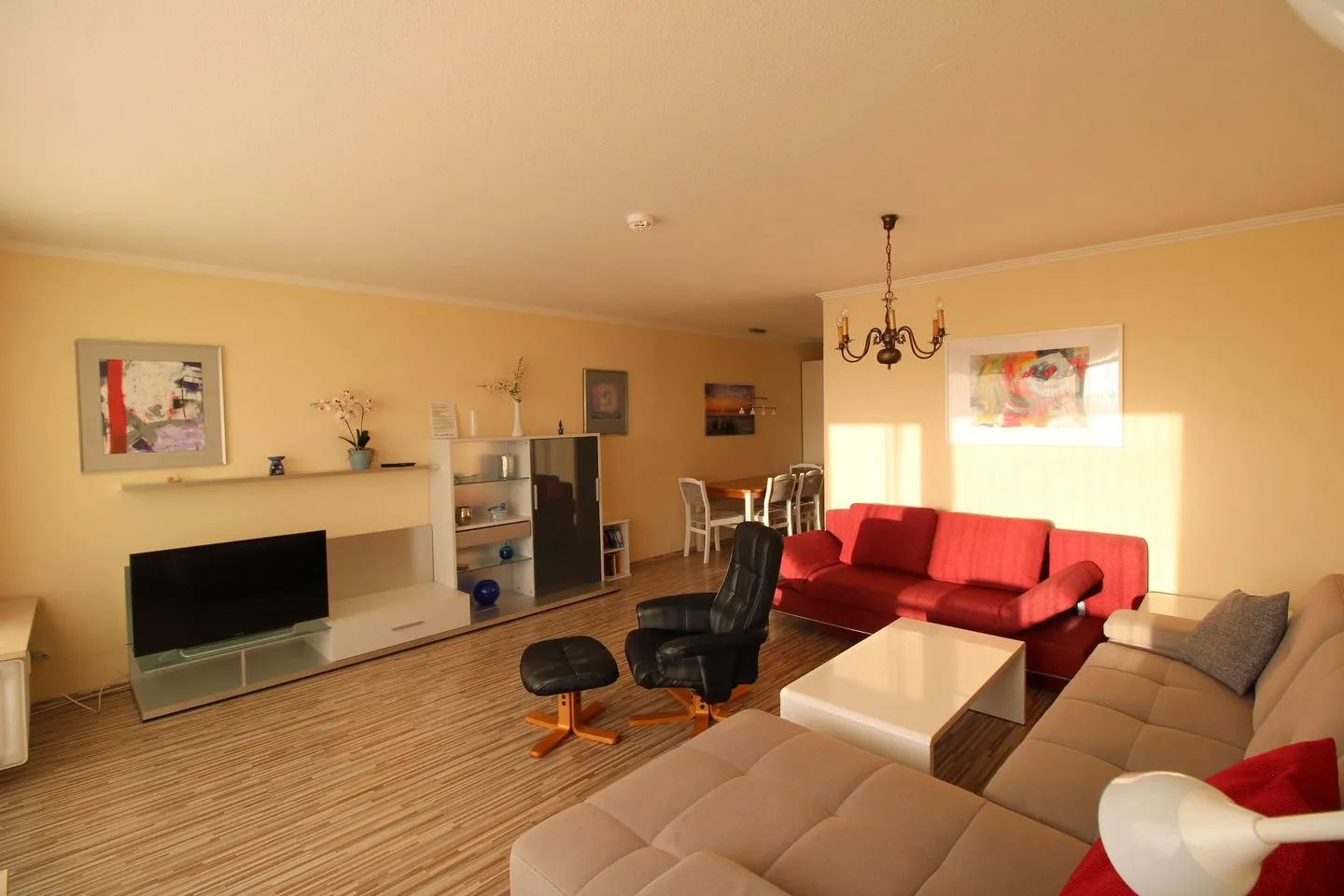 Panorama Whg 57, 4. OG - Wohnzimmer
