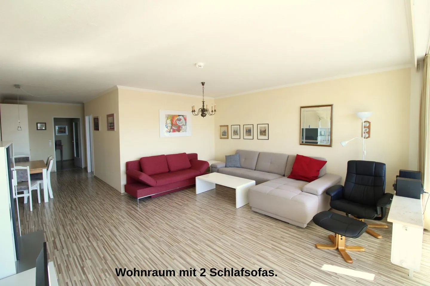 Panorama Whg 57, 4. OG - Wohnzimmer