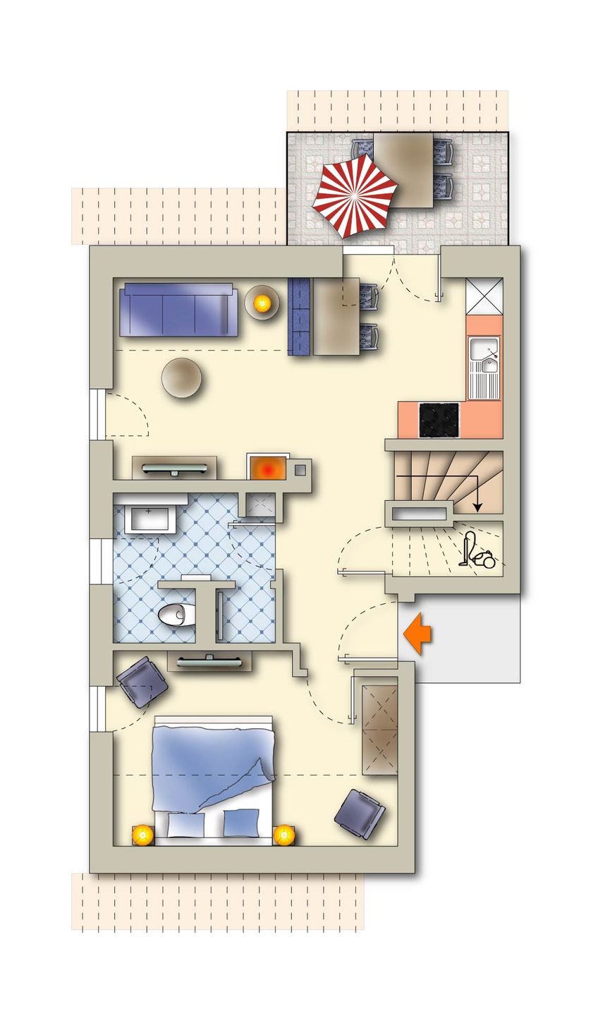  Auszeit Zingst Zingst - Grundriss