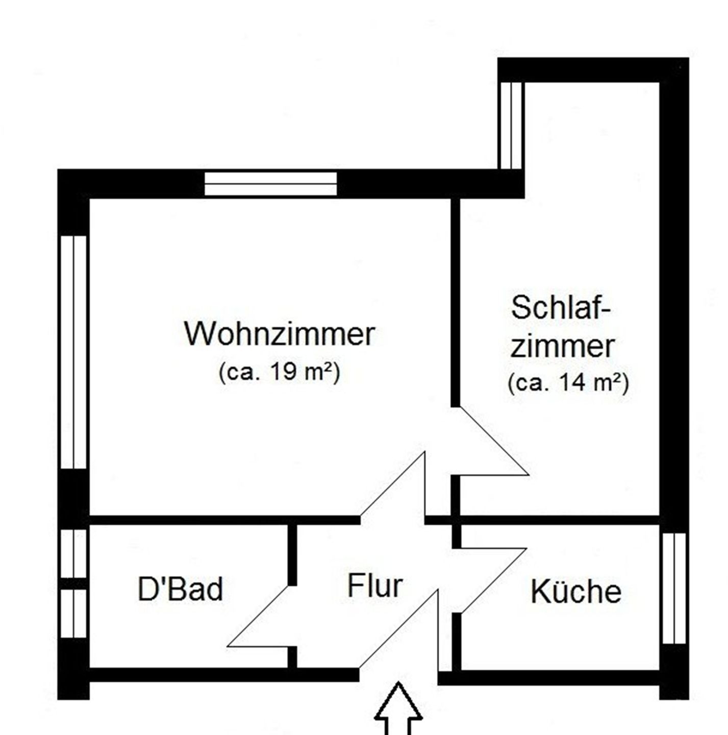  Huus in Lee Föhr - Grundriss
