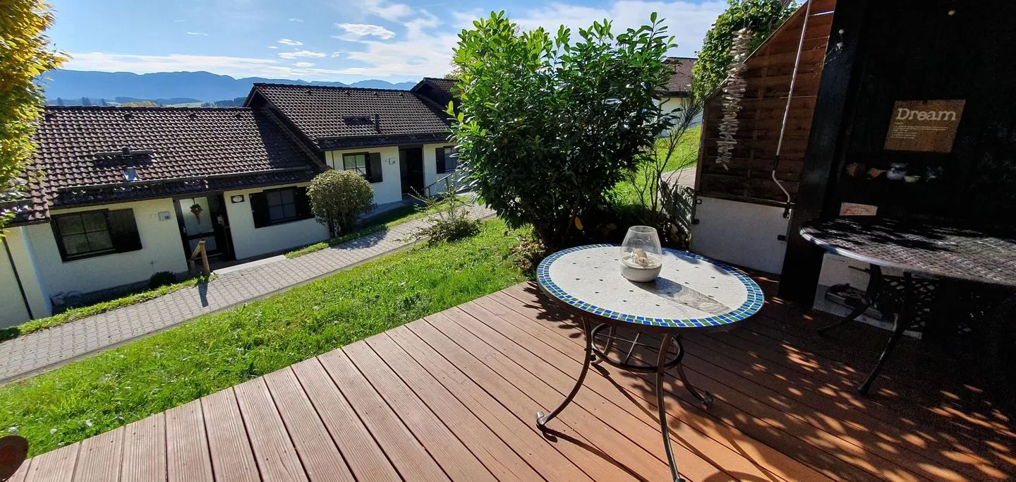 Feriendorf Hochbergle Haus 131 Lechbruck am See - Terrasse