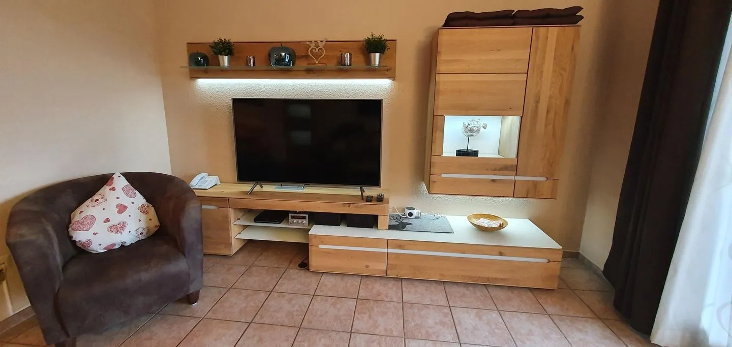Feriendorf Hochbergle Haus 131 Lechbruck am See - Wohnzimmer