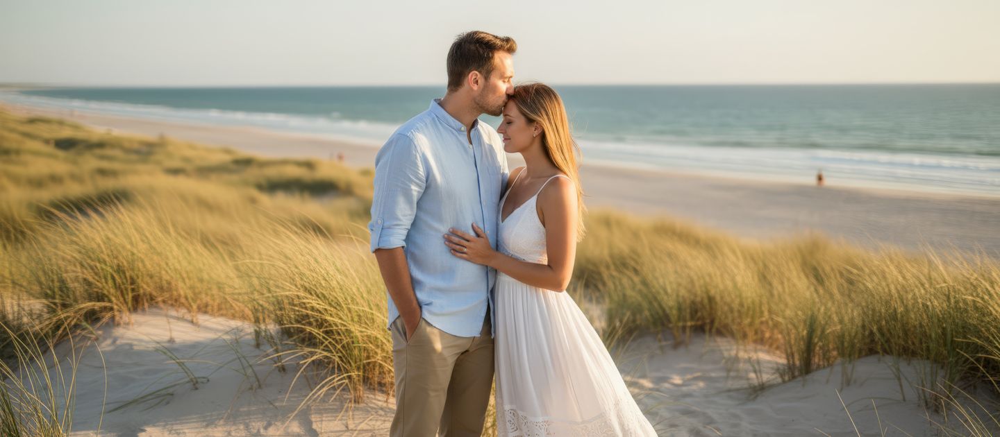 Heiraten am Kniepsand, dem Sandstrand von Amrum