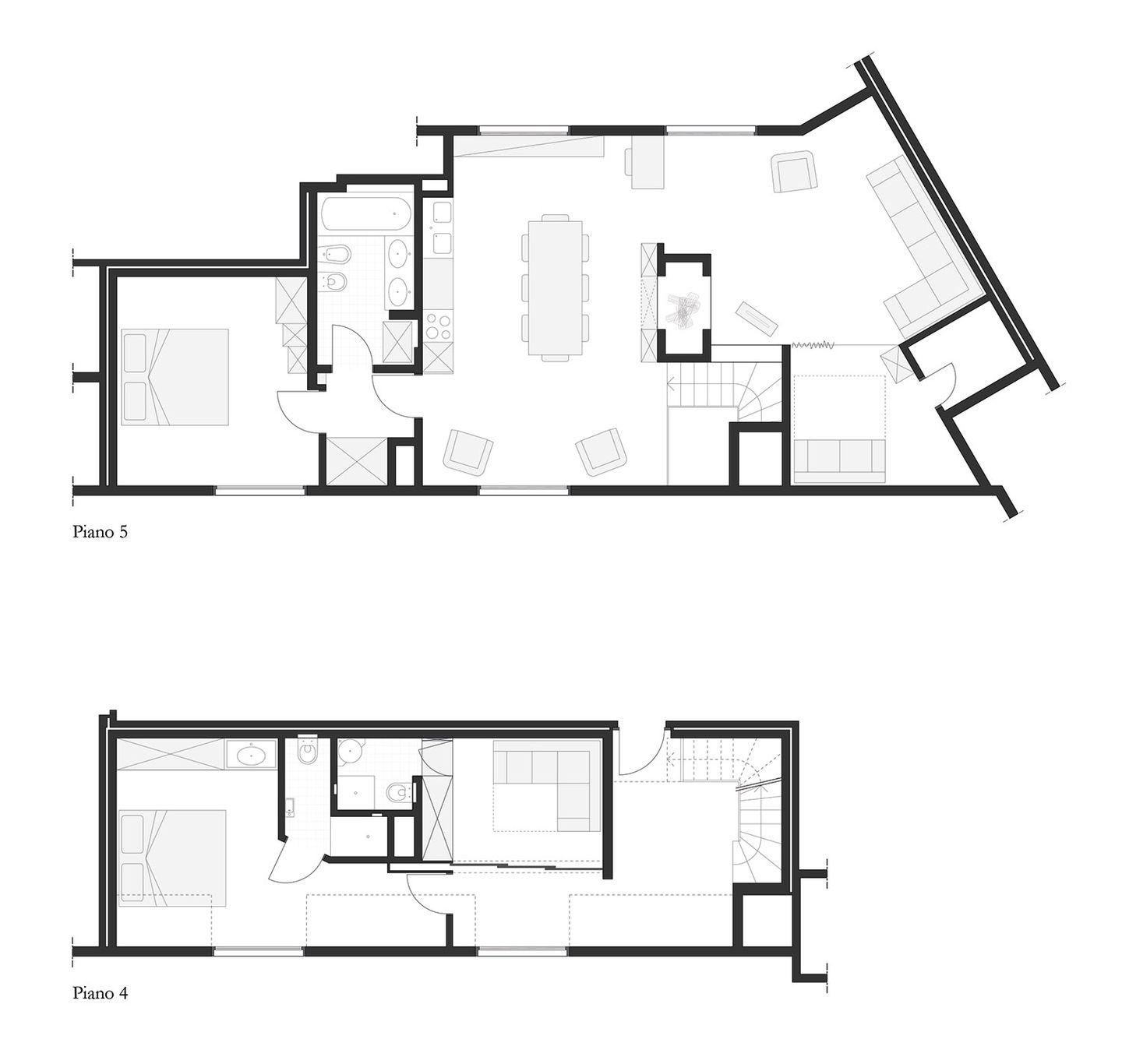  Residenza Alpenrose 26 Sils Maria - Grundriss