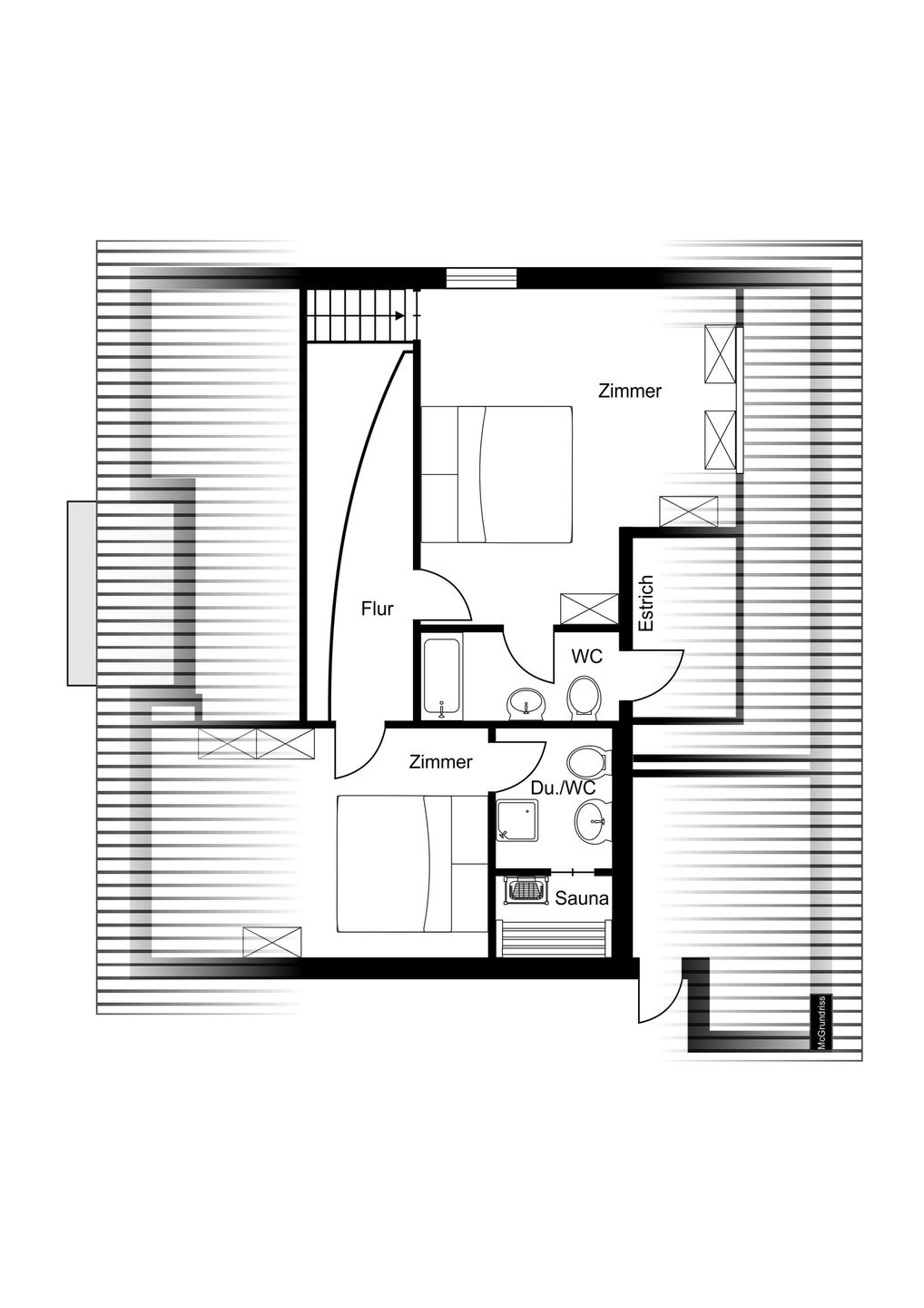  Residenza Alpenrose 61 Sils Maria - Grundriss