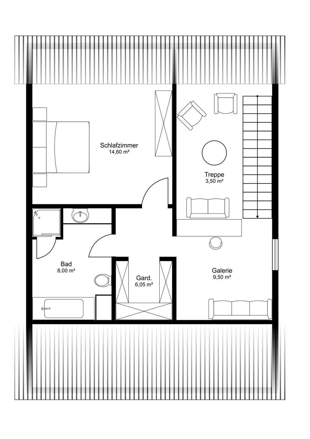  Residenza Edelweiss 2.2 Sils Maria - Grundriss