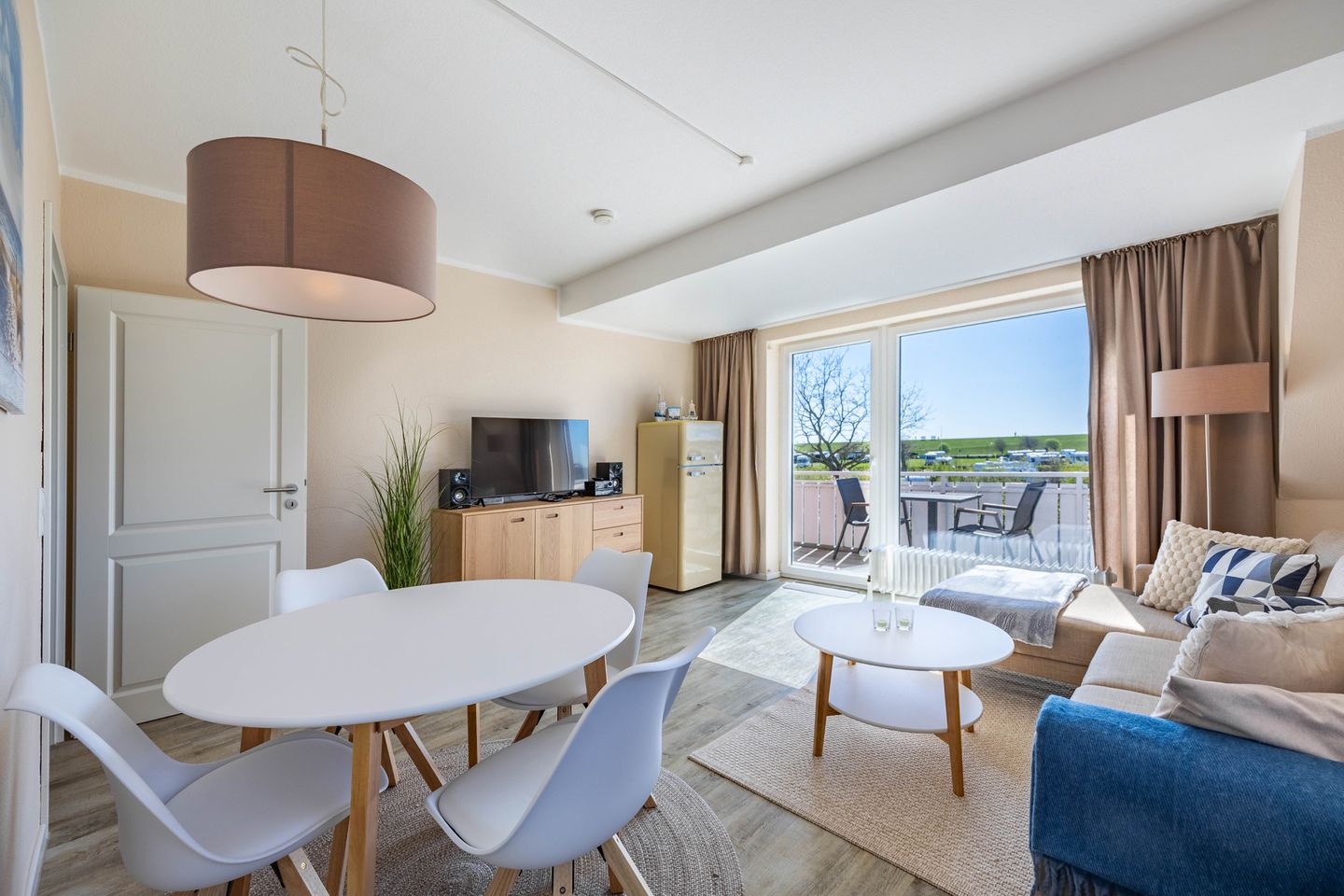 Ferienwohnung Sofie - Blick in das Wohnzimmer