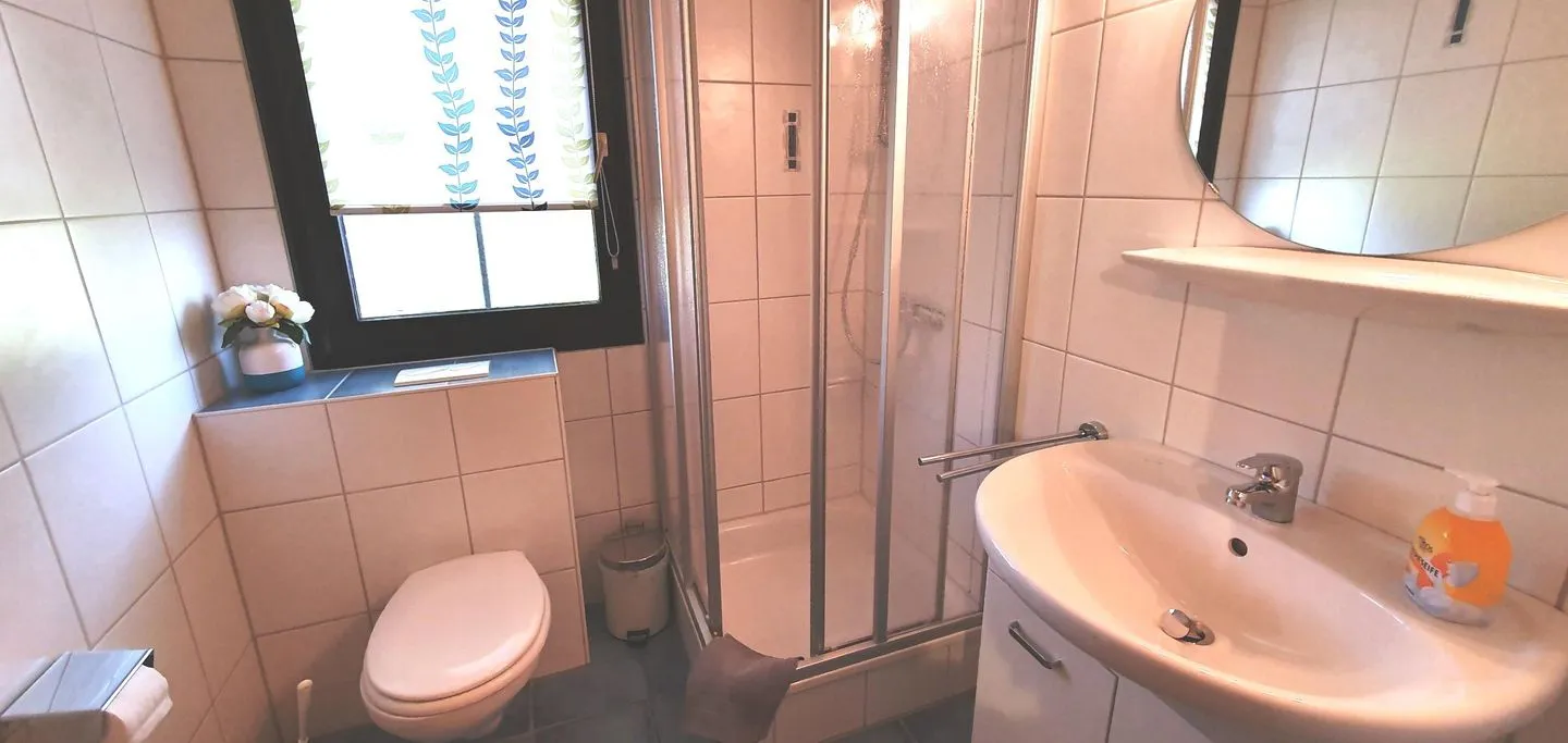 Feriendorf Hochbergle Haus 142 - Lechseeblick Lechbruck am See - Badezimmer