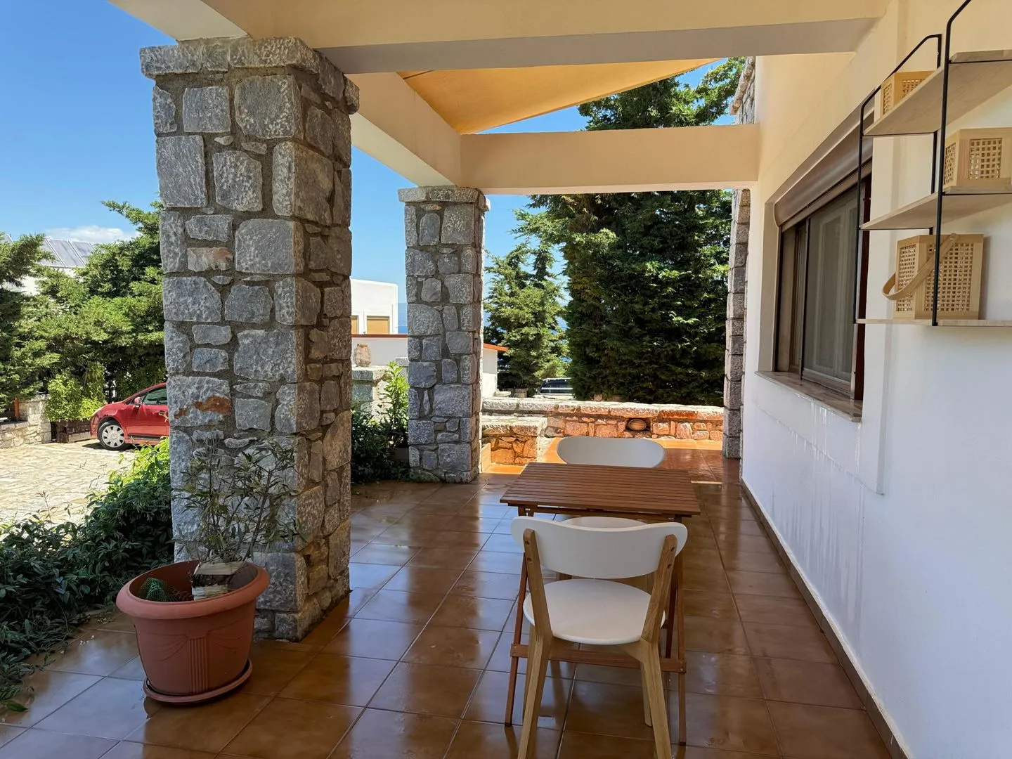  Jassemi Studio Mavrovouni - Balkon