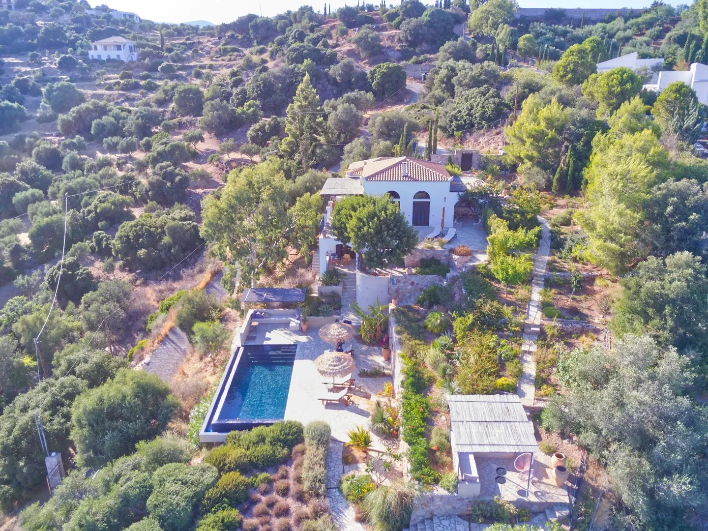  Villa Katerina Ammoudi - Bird's eye view