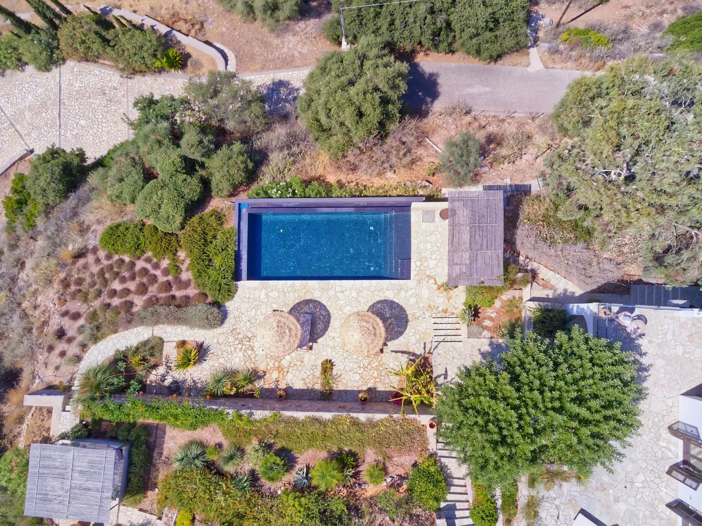  Villa Katerina Ammoudi - Bird's eye view
