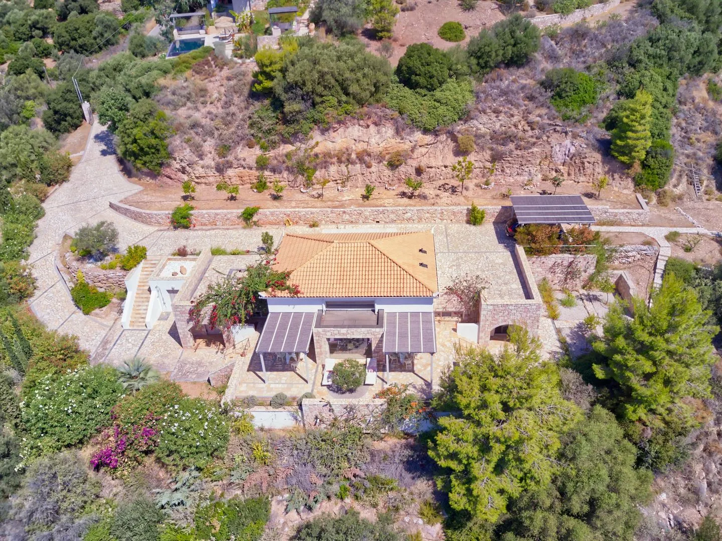  Villa Ammoudi Ammoudi - Vogelperspektive
