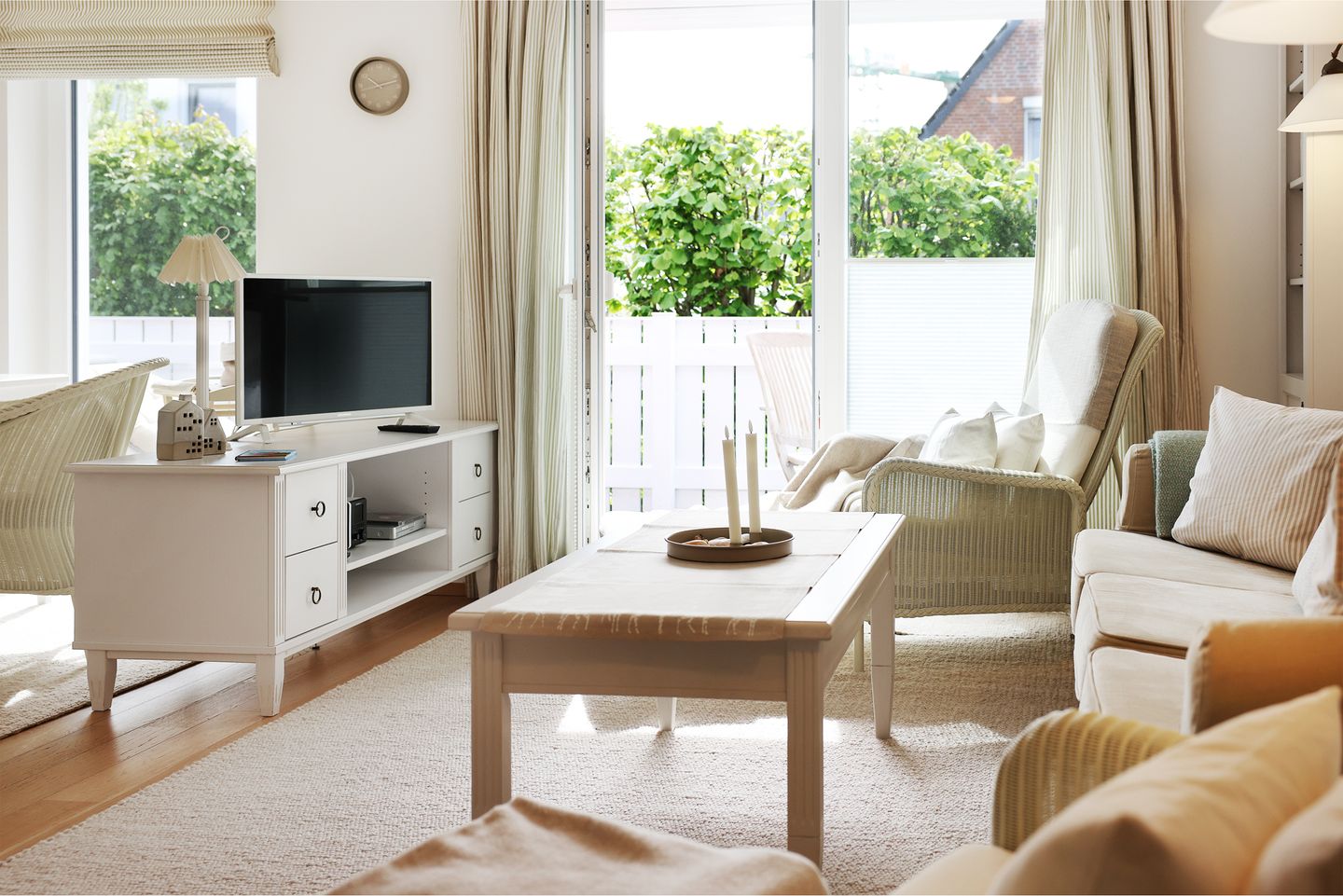 Schwedenhaus Wohnung Agneta - Wohnzimmer