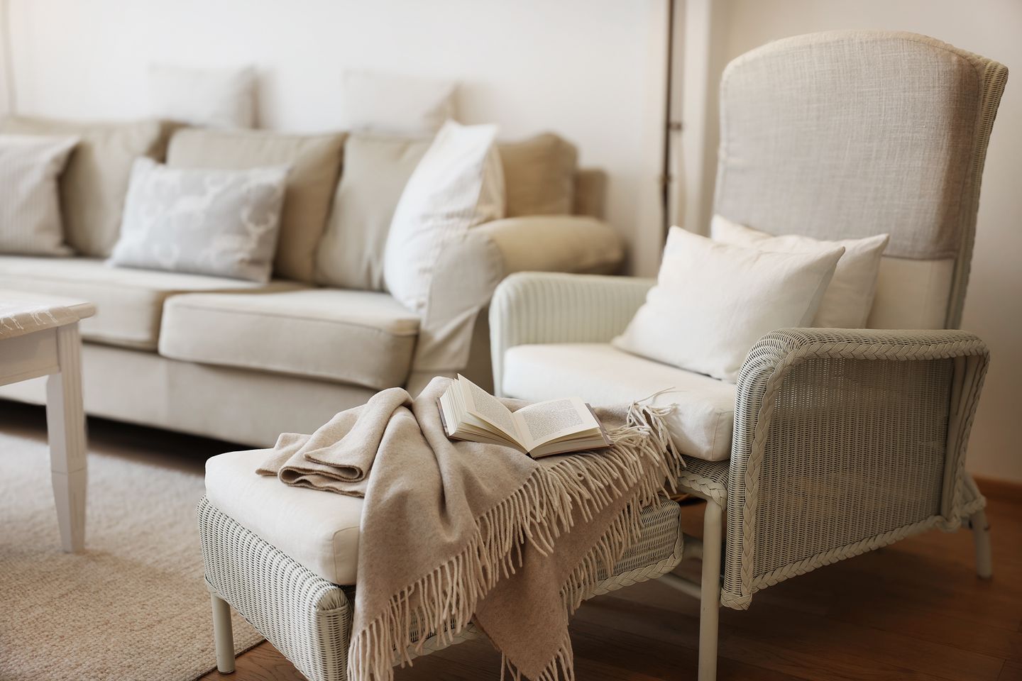 Schwedenhaus Wohnung Agneta - Wohnzimmer