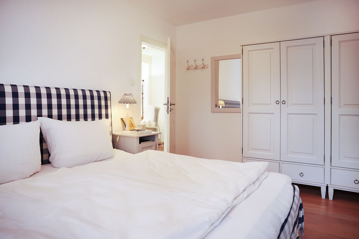 Schwedenhaus Wohnung Agneta - Schlafzimmer