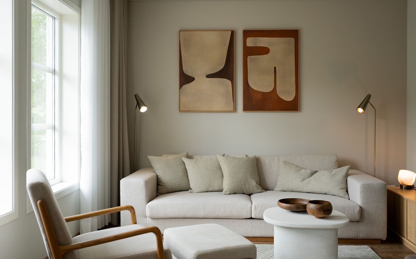  Auszeit in Wieck Wieck - Wohnzimmer