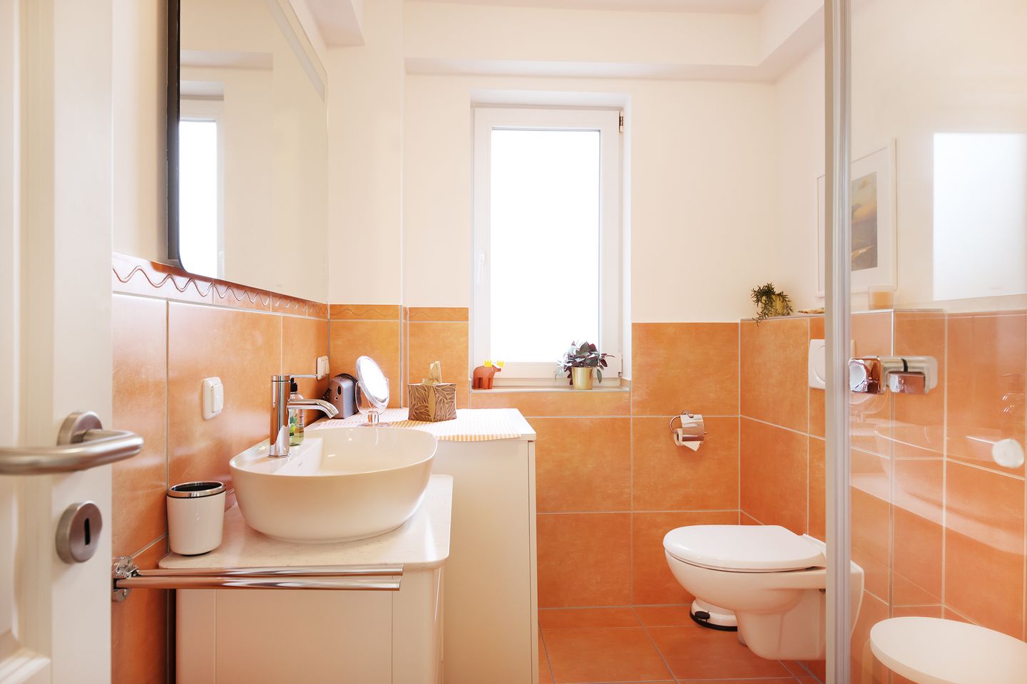 Schwedenhaus Wohnung Agneta - Badezimmer