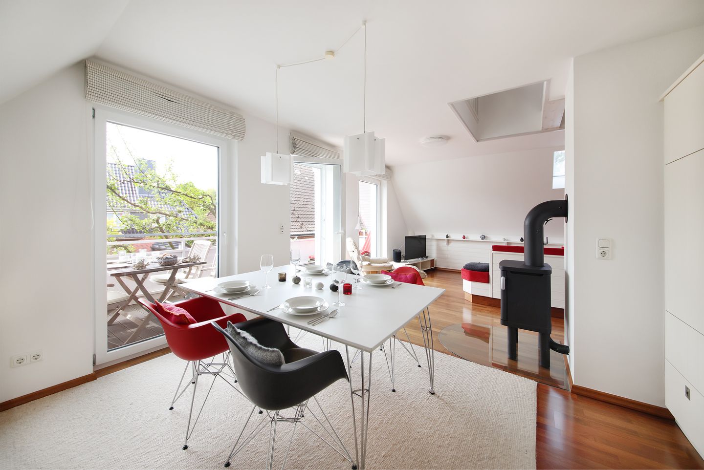 Schwedenhaus Wohnung Karlsson - Essbereich