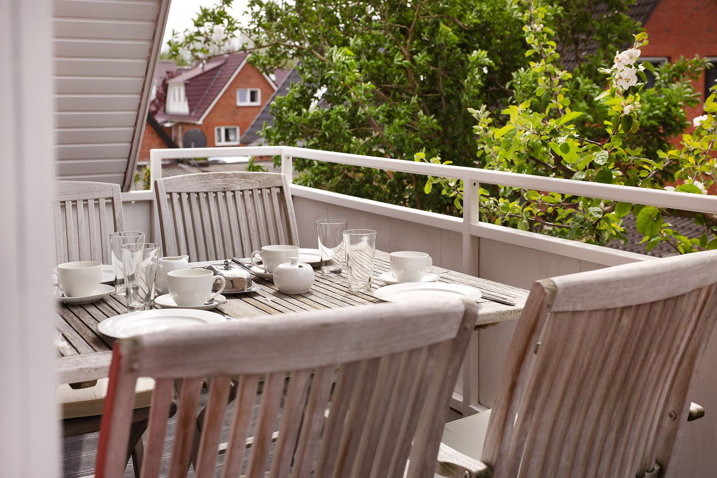 Schwedenhaus Wohnung Karlsson - Balkon