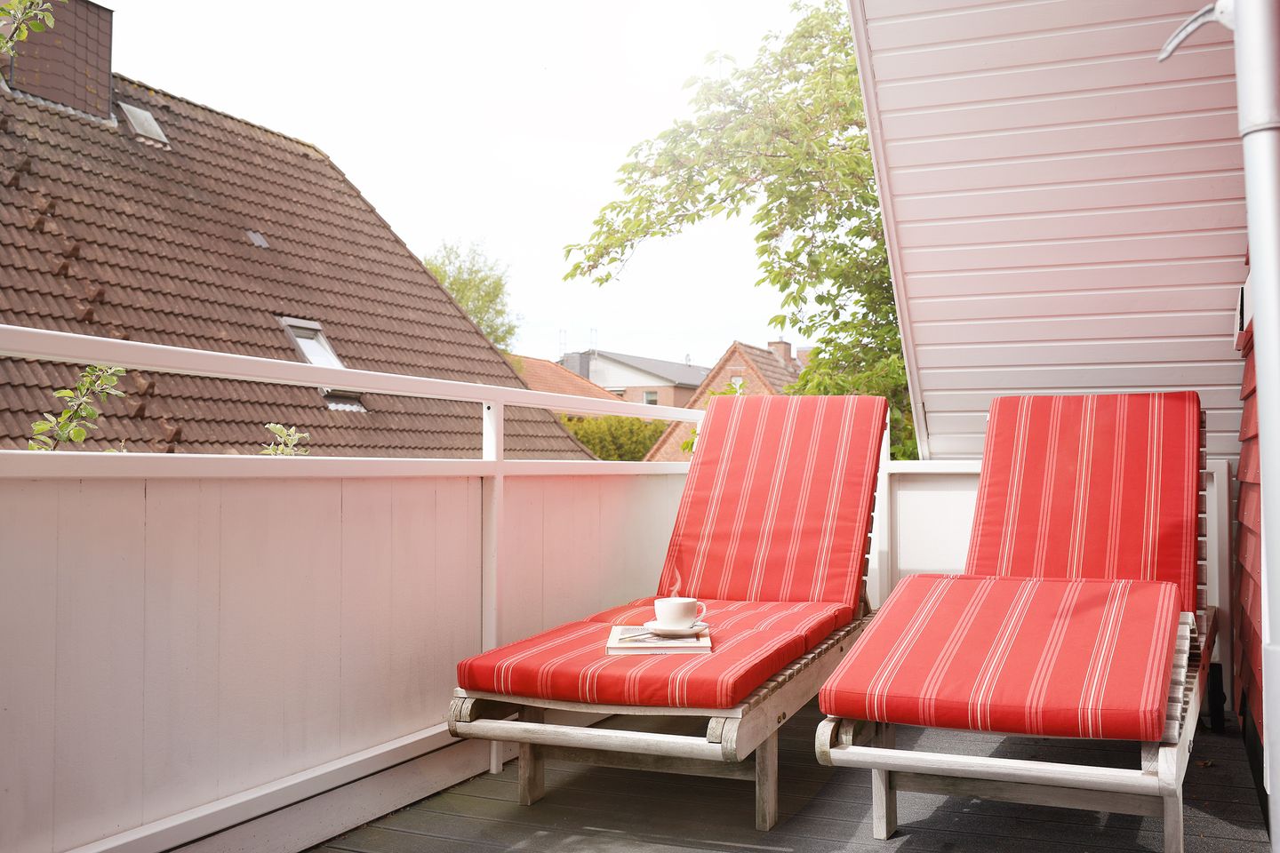 Schwedenhaus Wohnung Karlsson - Balkon