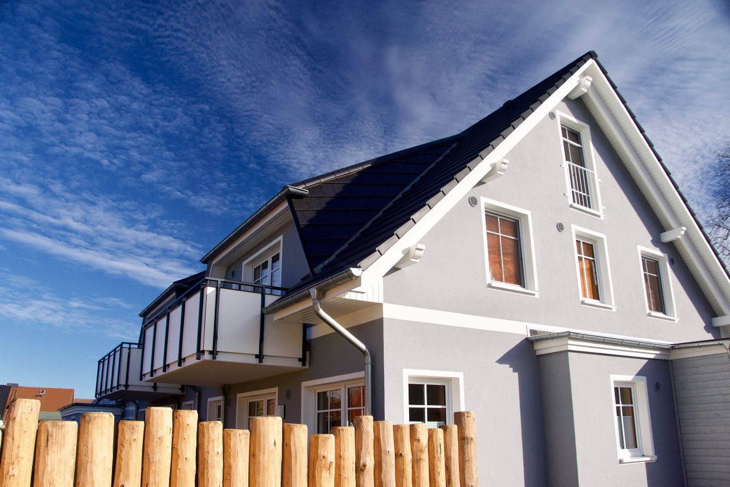  Haus am Deich Zingst - Fassade / Eingang