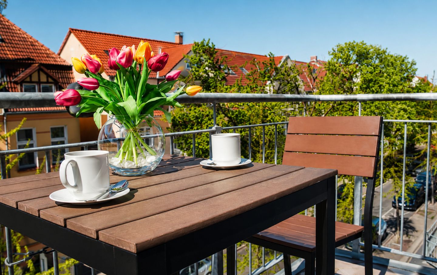 Detailaufnahme Balkon