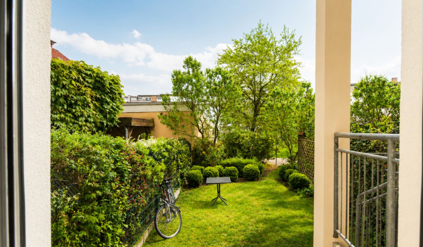 Blick in den Garten