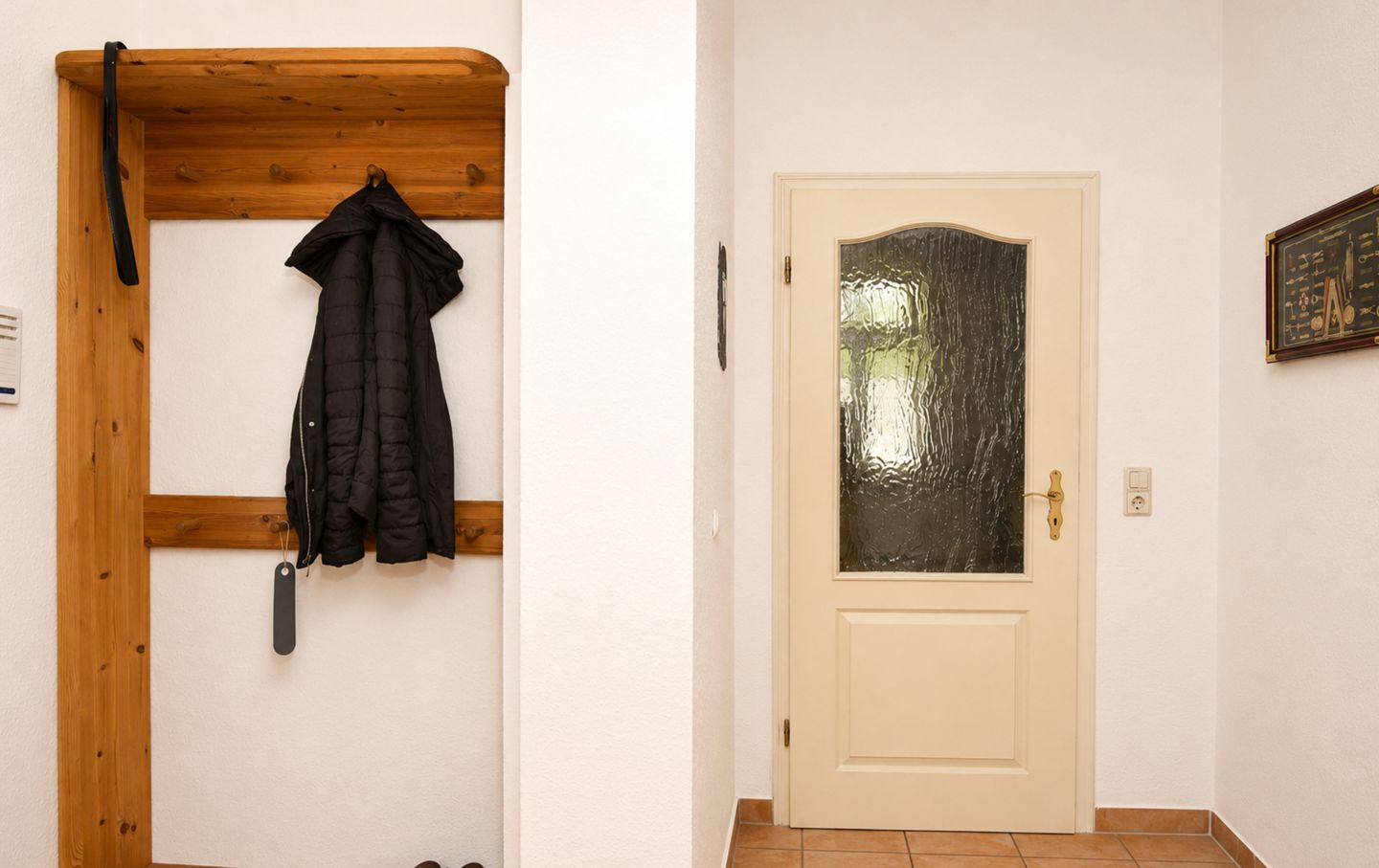Flur mit Garderobe
