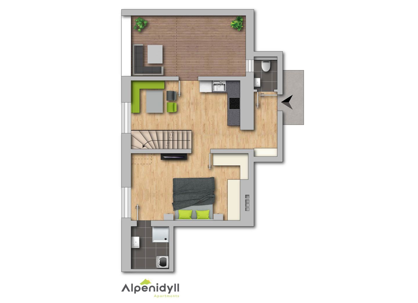  KUL App. 5 Öblarn - Grundriss Erdgeschoss